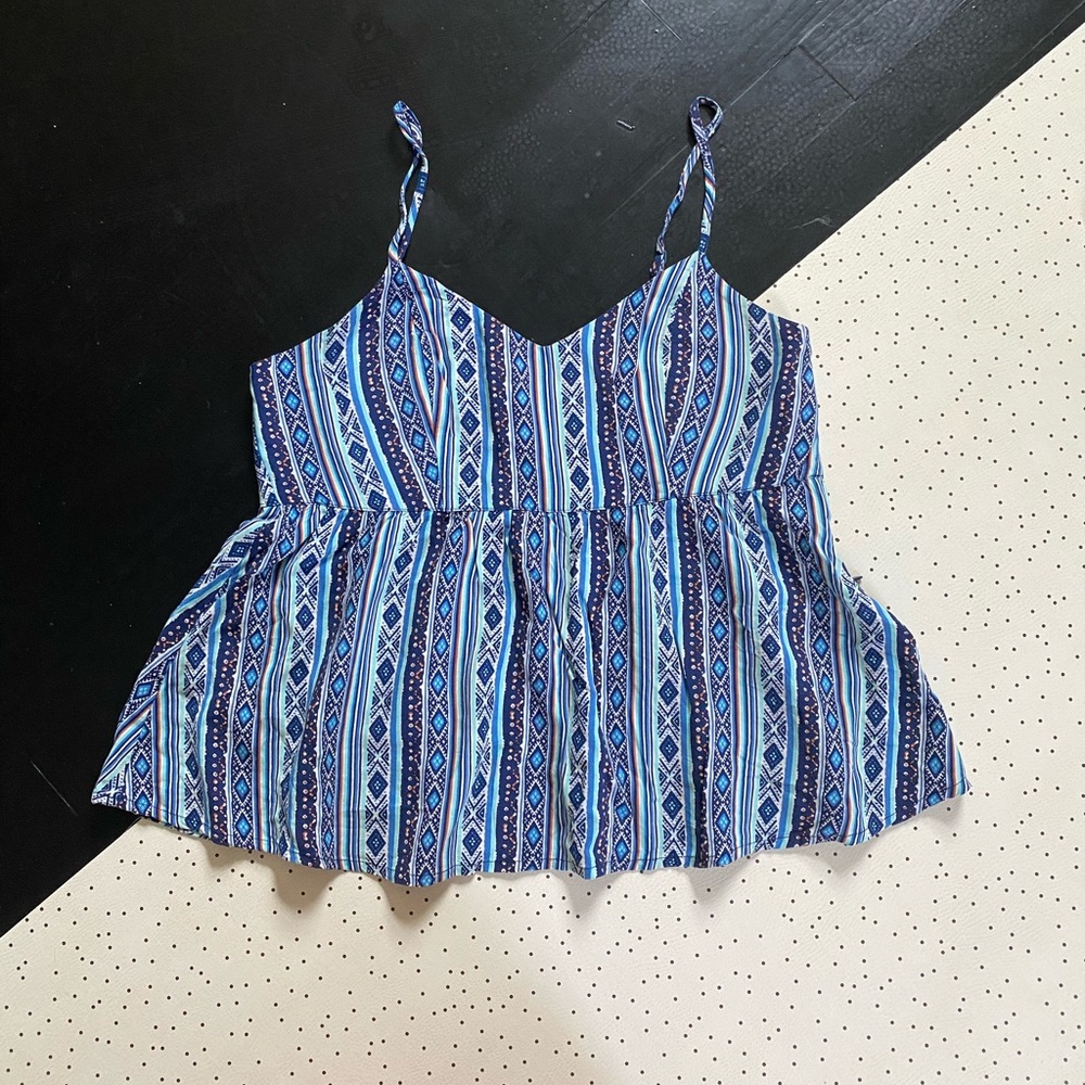 Tribal print tank top